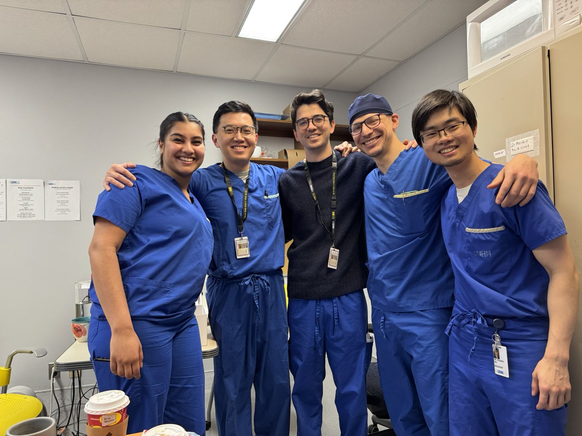 Justin Z. Wang (@justinzw) on Twitter photo Last day of the rotation for PGY3 Aaron Loh and PGY1 Nick Mikolajewicz. Superstar residents- reliable, conscientious, and superb clinically + technically. We (and the patients) will miss them tremendously here, and wish them best of luck for their next rotation! <a href="/UofTNeuroSurge/">University of Toronto Neurosurgery</a> Last day of the rotation for PGY3 Aaron Loh and PGY1 Nick Mikolajewicz. Superstar residents- reliable, conscientious, and superb clinically + technically. We (and the patients) will miss them tremendously here, and wish them best of luck for their next rotation! <a href="/UofTNeuroSurge/">University of Toronto Neurosurgery</a>