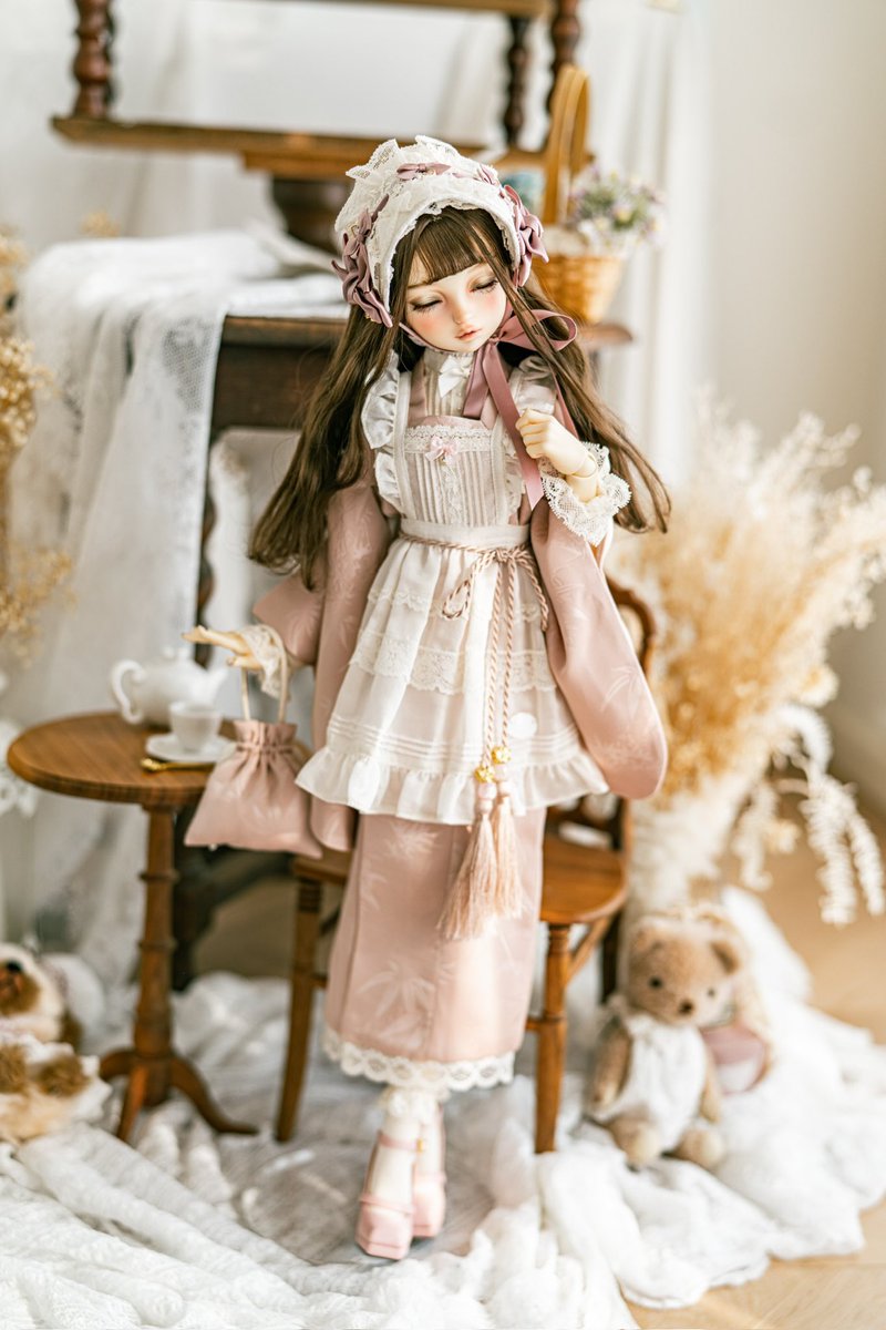 ディーラー様製作　SD/DD用？　ロリータ衣装セット ディーラー様製作 SD/DD用？ ロリータ衣装セット ディーラー様製作 SD