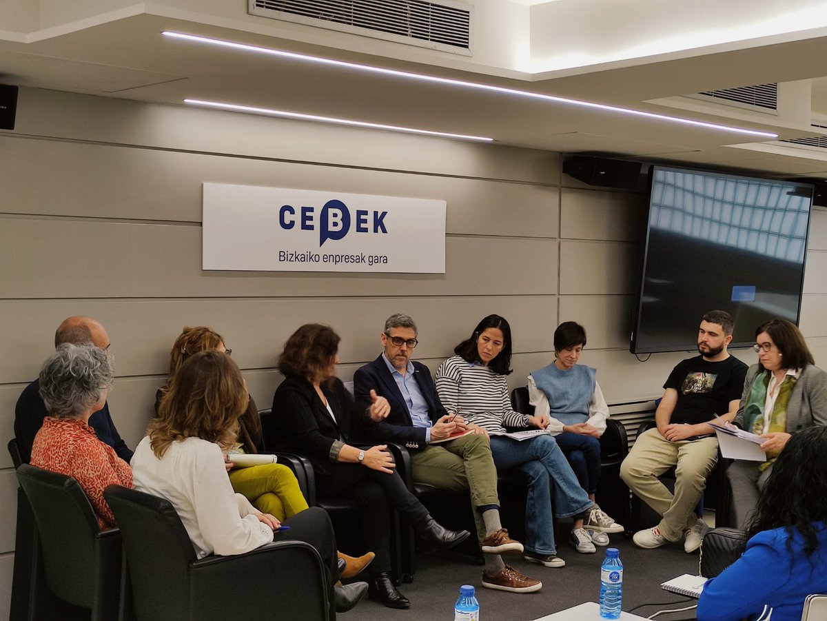 "Inclusión Laboral de Personas con Discapacidad: Oportunidades Empresariales y Responsabilidad Legal" 
Gracias <a href="/Cebek_/">CEBEK Confederación Empresarial de Bizkaia</a> por la oportunidad de compartir  estos espacios. 
<a href="/EragintzaFund/">Eragintza Fundazioa</a> #berezilan <a href="/fund_adecco/">Fundación Adecco</a> <a href="/BBGgas/">Bahía de Bizkaia Gas</a> <a href="/abandolimpiezas/">Abando Limpiezas</a> #fundacionmiranda <a href="/UnileverFS_es/">Unilever Food Solutions España</a>
