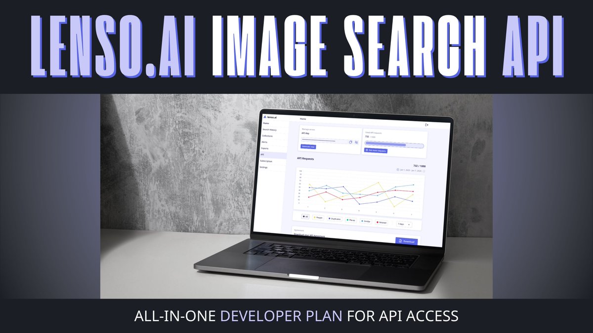Lenso_AI's tweet image. API is here! Don&apos;t miss out on the opportunity for the early access 👈
Visit lenso.ai/pricing and check out the DEVELOPER PLAN to gain access to 5000 API calls per month! 🤩

#reverseimagesearch #api #developer #ai #facesearch #facialrecognition #imagesearch #Tech