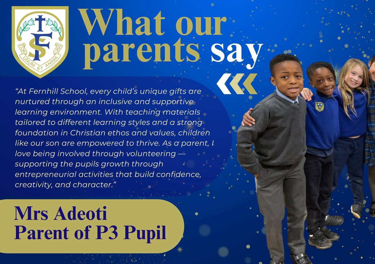 Fernhill School Official Account (@fernhillschool) on Twitter photo Hear what our parents say . . . March 10-14 Open Week! Ready to discover more for yourself? Book a visit today: forms.office.com/e/5aR8yVcPJS #DiscoverMore #Openday #education <a href="/BayileAdeoti/">BayileAdeoti</a> Hear what our parents say . . . March 10-14 Open Week! Ready to discover more for yourself? Book a visit today: forms.office.com/e/5aR8yVcPJS #DiscoverMore #Openday #education <a href="/BayileAdeoti/">BayileAdeoti</a>