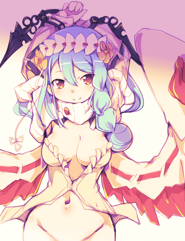 #過去絵を投下して絵を描いた気になろうキャンペーン
過去絵フォルダ見てたら貼りたくなった・・・ズィーベンお姉ちゃん・・・ 