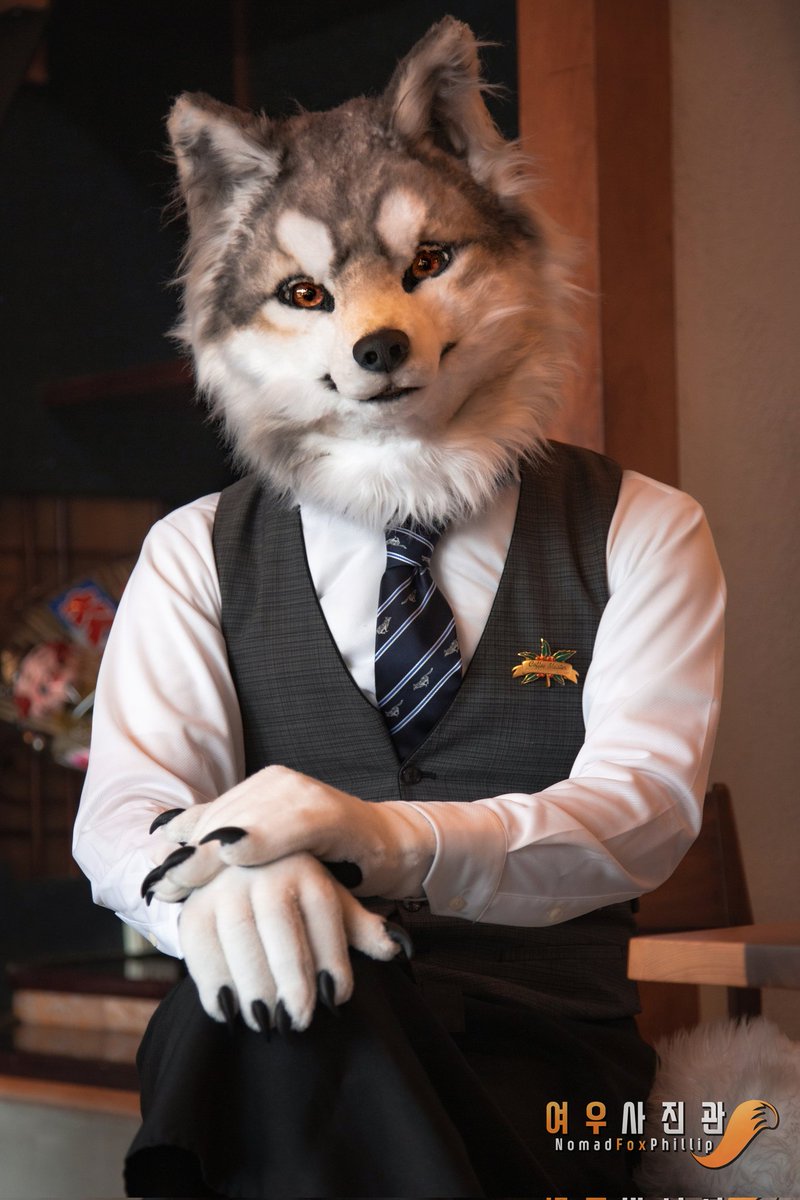 Humble Gentleman 🎩🐺 

<a href="/kamodaniookami/">ロキ</a> 
#FursuitFriday #Fursuit