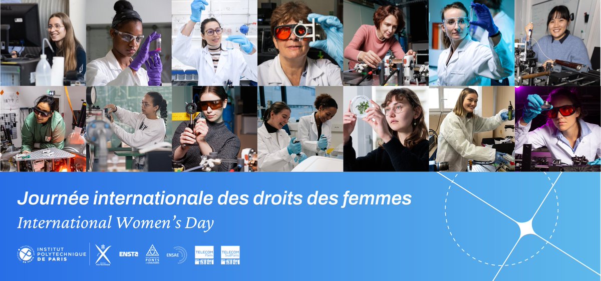 [#IPParisWomeninScience] 👩🏽‍🔬 Femmes &amp; Sciences 🔬

💡 À l’occasion de la Journée internationale des droits des femmes (le 8 mars 2025), l’Institut Polytechnique de Paris (IP Paris), ses écoles membres, ses associations étudiantes et ses centres interdisciplinaires réaffirment leur