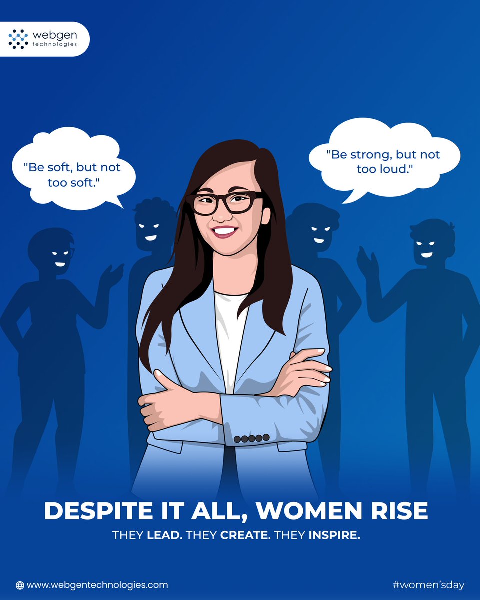Webgentweet's tweet image. Against all odds, she rises. 💜

Happy International Women&apos;s Day! 💗

Let&apos;s celebrate the strength, resilience, and unstoppable spirit of women everywhere!  

#WebgenTechnologies #InternationalWomensDay #WomensDay2025 #happywomensdaypost #womensdaycelebration