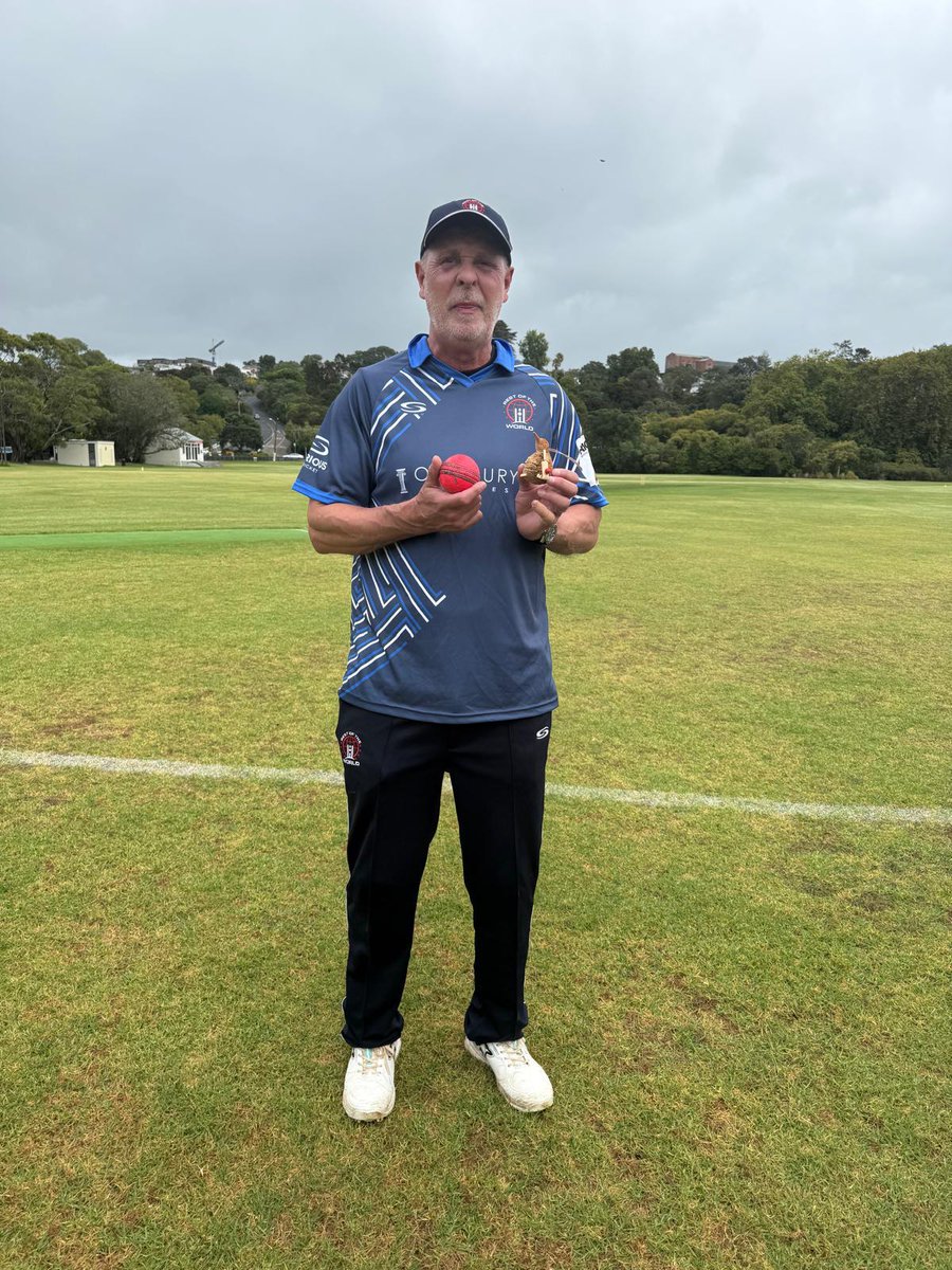 Our very own Mark Stanyer has recently taken a trip to New Zealand to play for the Rest of the World over 60's.

And if that wasn't enough to make us proud he only went and bowled 5 for 9 on his debut and receiving Man of Match!