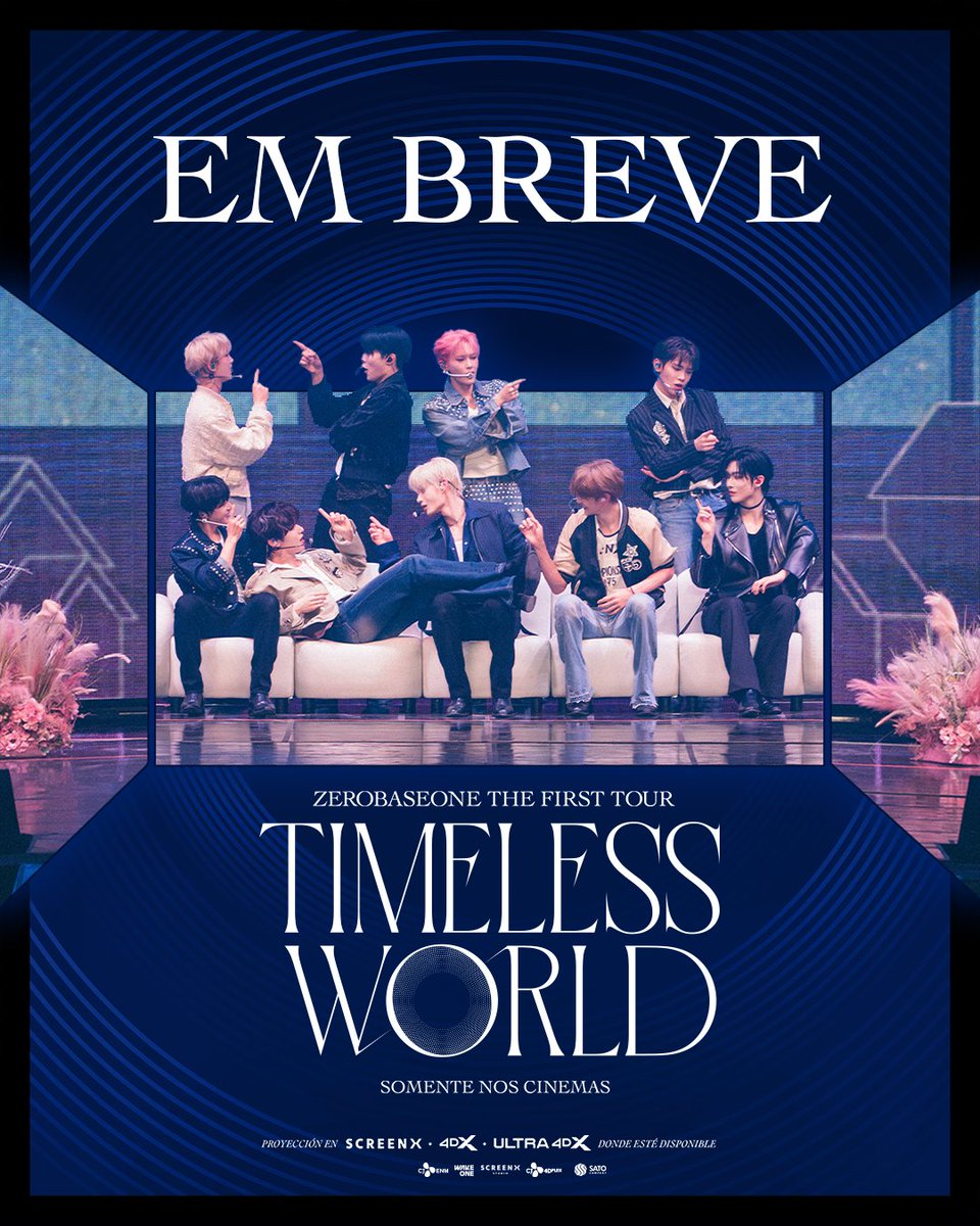 Está mais do que confirmado: ZEROBASEONE THE FIRST TOUR [TIMELESS WORLD] vai invadir as telas de cinema! 

Queremos ver a força dos Zeroses em ação! 
Marque aqui sua rede de cinema favorita

#ZEROBASEONE #ZB1
#ZEROBASEONETHEFIRSTTOURTIMELESSWORLDINCINEMAS #TIMELESSWORLD #Zerose
