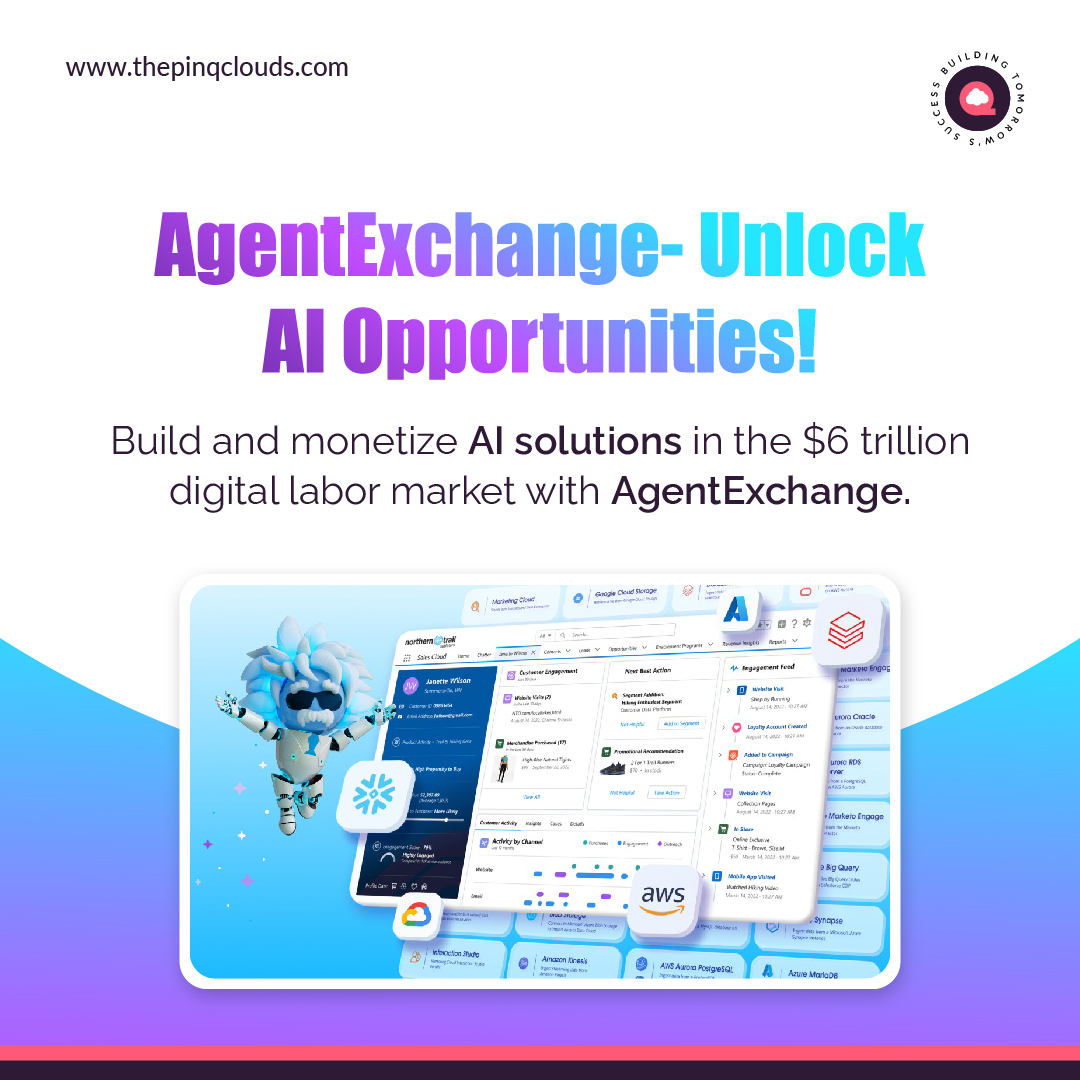 thepinqclouds's tweet image. Explore how #AgentExchange is fueling the future of AI-driven solutions. Ready to join the digital labor market?

Click to learn more! bit.ly/4iw1jCo

#Salesforce #SalesforceAgentforce #CRM #SalesforceMarketplace #SalesforceNews @salesforce