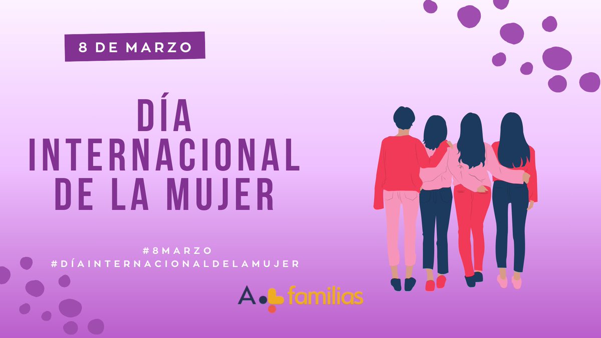 AMasFamilias's tweet photo. En A+Familias vemos cada día que la desigualdad persiste. La violencia de género y económica sigue y el acceso al empleo sigue marcado por el género y el origen. Este #8M recordamos que el #DíaInternacionalDeLaMujer es una lucha por derechos laborales políticos y sociales #8Marzo https://t.co/EchjFd2f3O