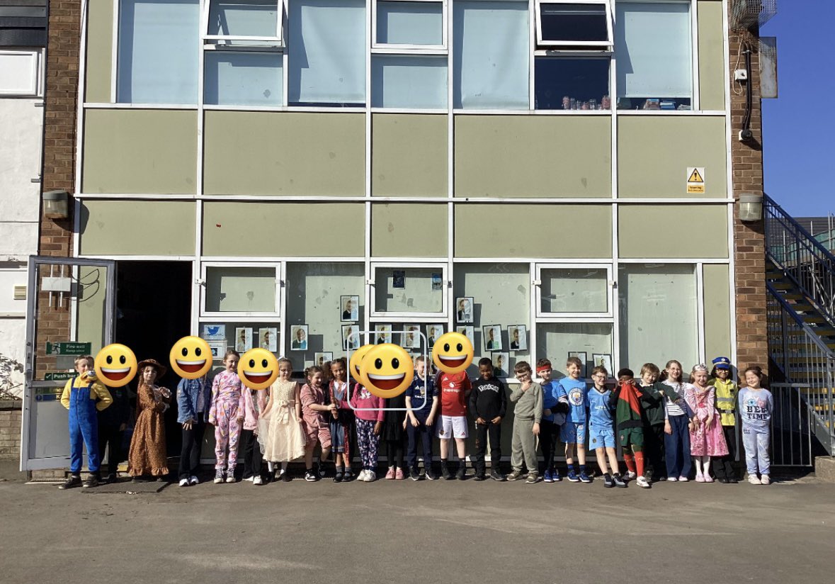 Yesterday we celebrated <a href="/WorldBookDayUK/">World Book Day UK 📚</a> by dressing up as adjectives! <a href="/TeamManorGreen/">Manor Green Primary #ReadyRespectfulSafe</a> #sporty #sparkly #helpful