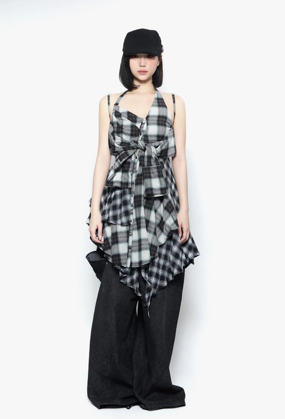ワンピース theredthread S cutting lace dress wh bk ワンピース theredthread S cutting lace dress wh bk Dresses