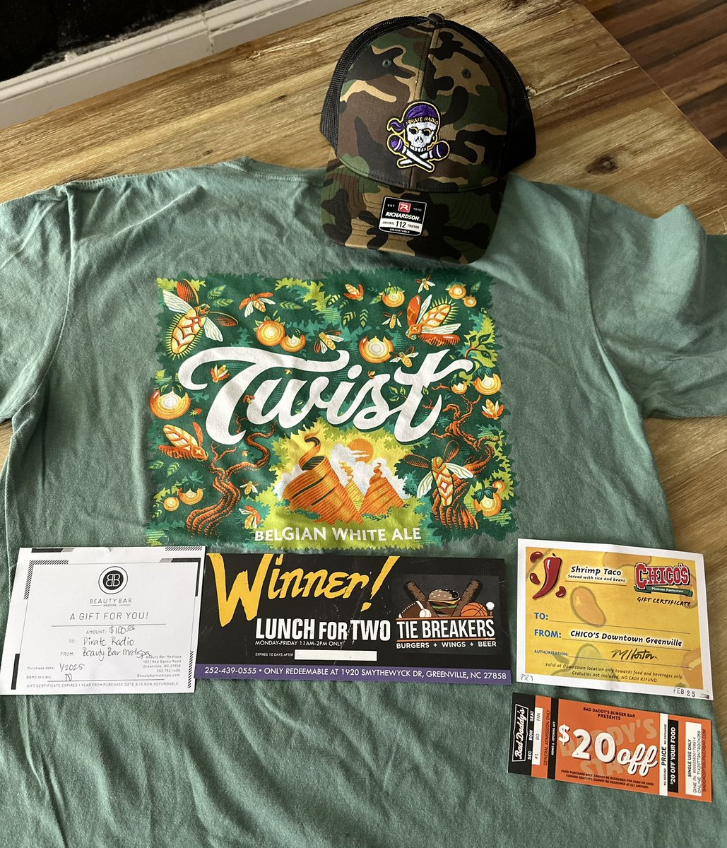 🚨GIVEAWAY ALERT🚨
RT &amp; FOLLOW <a href="/PR927FM/">Pirate Radio ☠️</a> for a chance to win this awesome #stpatricksday☘️ giveaway loaded with swag and gift cards 
#stations4winners🏴‍☠️
