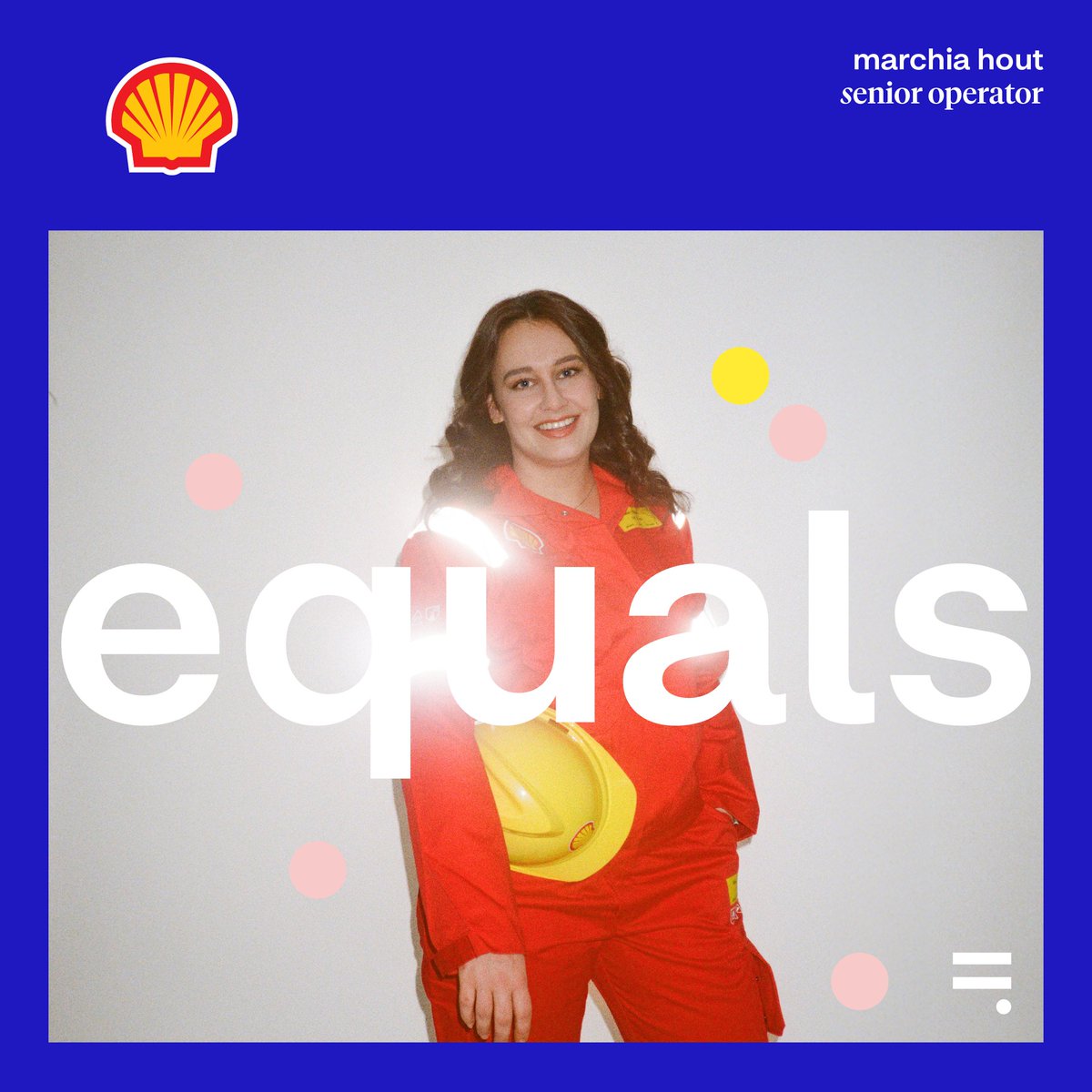 Shell_Moerdijk's tweet image. Bij Shell in Moerdijk geloven we dat zichtbaarheid kansen creëert. ✨ Daarom steunen we de Equals 2025 Role Model Campaign: you can’t be what you can’t see. Vandaag zetten we onze inspirerende vrouwen in het zonnetje - op en buiten de werkvloer.
 
#EQUALS #InternationalWomensDay
