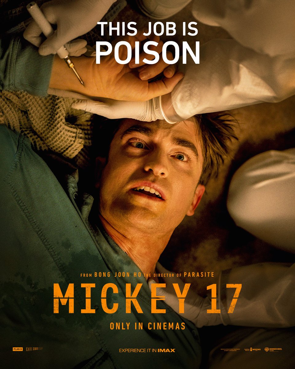 StudioDunoon's tweet image. Two new releases to kick off your weekend! 🍿

Mickey 17 🥶
An unlikely hero forced to make the ultimate commitment to his job...dying for a living.

One of Them Days👯
A hilarious race against time to avoid eviction and save their friendship.

 Book now! studiocinema.co.uk