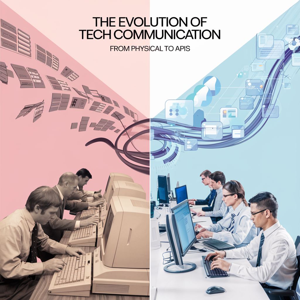 apigale1326531's tweet image. 50 years ago, IT systems communicated in ways that would be unthinkable today.
Fast forward to today: APIs fuel real-time global connectivity, automation is the norm, and digital ecosystems are thriving.
#APIEvolution #DigitalTransformation #TechHistory #Connectivity