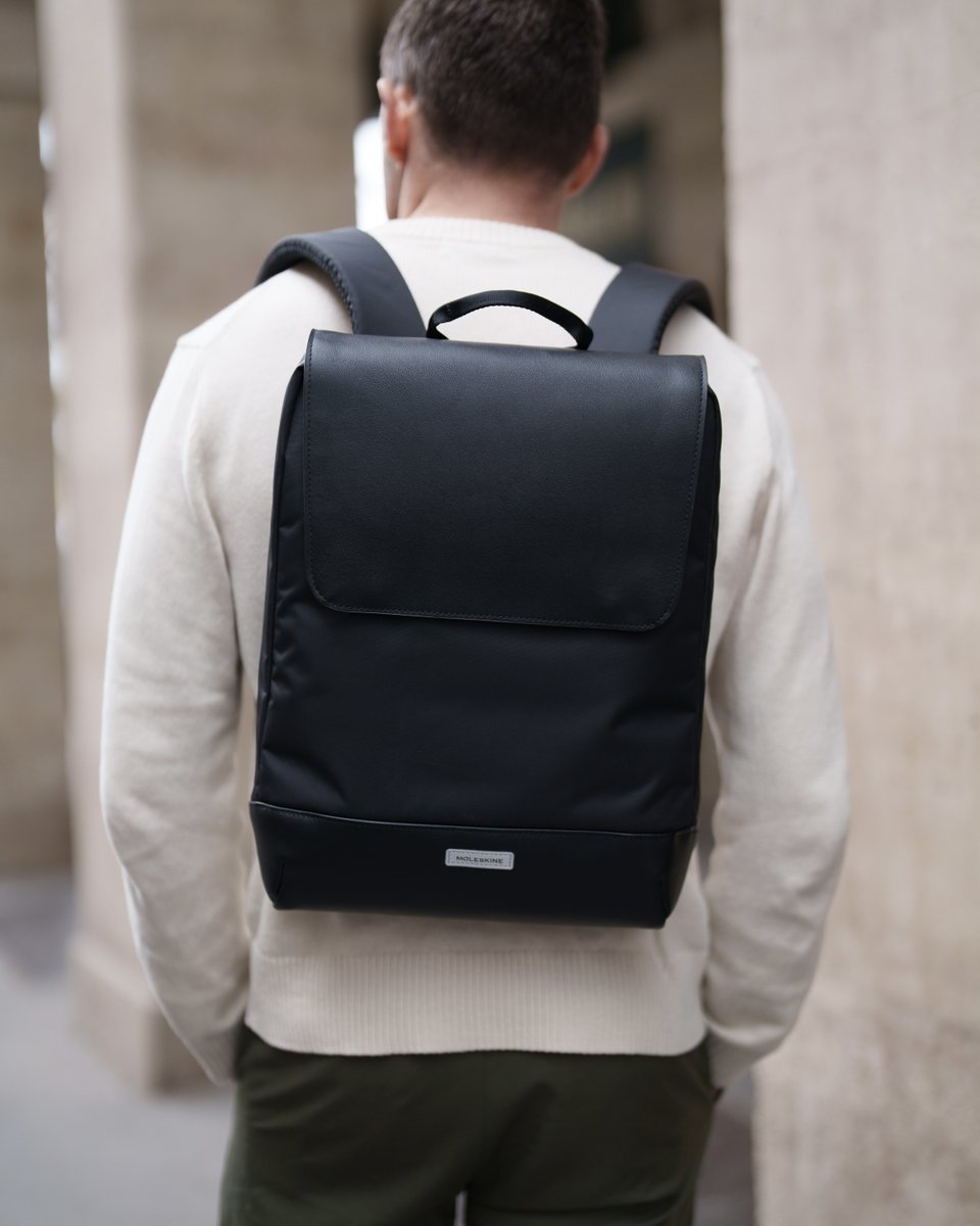 A new classic is born: the @Moleskine Classic Backpack redesigned.

Genius is in everyone. Pack yours wisely.

Discover the backpack for you at moleskine.com/rto/bags

#Moleskine #MoleskineBackpack #Backpack