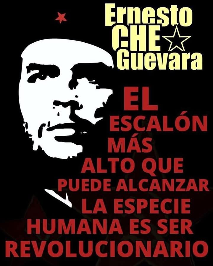 "[...]son imprescindibles hombres como el Che, hombres y mujeres que lo imiten, que sean como él, que piensen como él."
#FidelPorSiempre
#CheVive