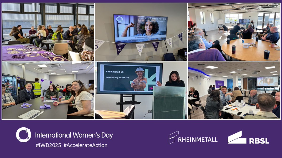 RBSL (@rh_baes_land) on Twitter photo This year’s #IWD2025 theme, #AccelerateAction, calls on all of us to drive progress towards gender equality. We came together with <a href="/RheinmetallAG/">Rheinmetall</a> colleagues to learn more about how we are advancing gender diversity and inclusion, and how we can support each other. #UKLandChampion This year’s #IWD2025 theme, #AccelerateAction, calls on all of us to drive progress towards gender equality. We came together with <a href="/RheinmetallAG/">Rheinmetall</a> colleagues to learn more about how we are advancing gender diversity and inclusion, and how we can support each other. #UKLandChampion