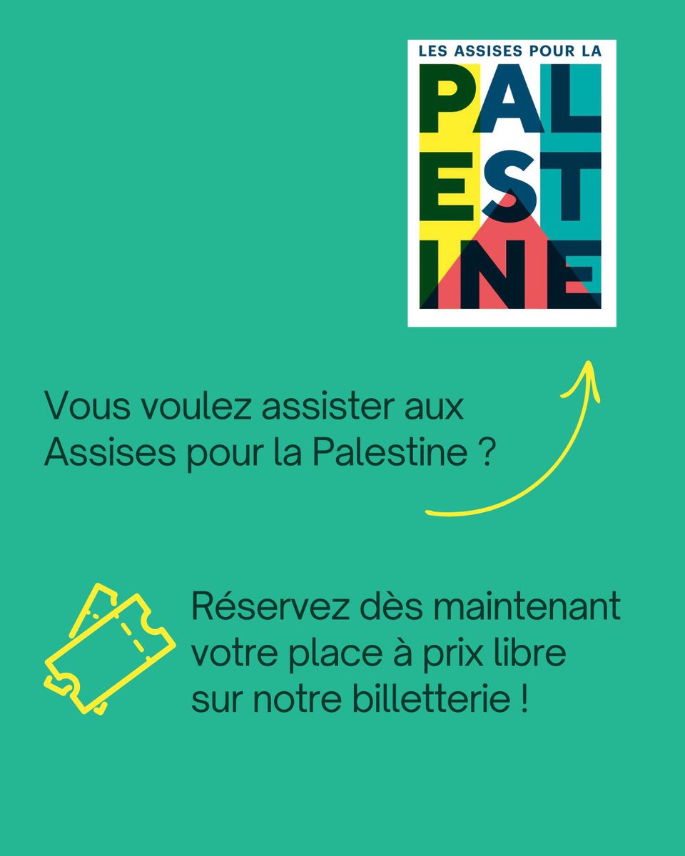 Plateforme Palestine (@pfpalestine) on Twitter photo 💫 ASSISES POUR LA PALESTINE
Découvrez nos partenaires !
👉🏽 <a href="/OrientXXI/">ORIENT XXI</a> sera présent sur un stand lors des Assises pour réfléchir avec nous au combat contre la désinformation.
📚 Réservez votre billet dès maintenant pour nous rejoindre les 5-6 avril !
helloasso.com/associations/p… 💫 ASSISES POUR LA PALESTINE
Découvrez nos partenaires !
👉🏽 <a href="/OrientXXI/">ORIENT XXI</a> sera présent sur un stand lors des Assises pour réfléchir avec nous au combat contre la désinformation.
📚 Réservez votre billet dès maintenant pour nous rejoindre les 5-6 avril !
helloasso.com/associations/p…