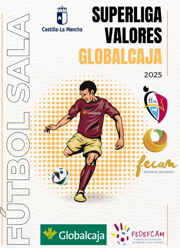 fecamclm's tweet photo. 📰 Vuelve la SUPERLIGA VALORES GLOBALCAJA de Fútbol Sala.

⚽️ 1ª JORNADA
📅 8 de marzo
🏟️ Polideportivo Virgen de la Cabeza
🏙️ Valdepeñas

🤩 #FECAM @FFCM_es  de la mano de @SomosGlobalcaja   siguen apostando por el deporte para personas con #discapacidadintelectual https://t.co/kqb44sGhe4