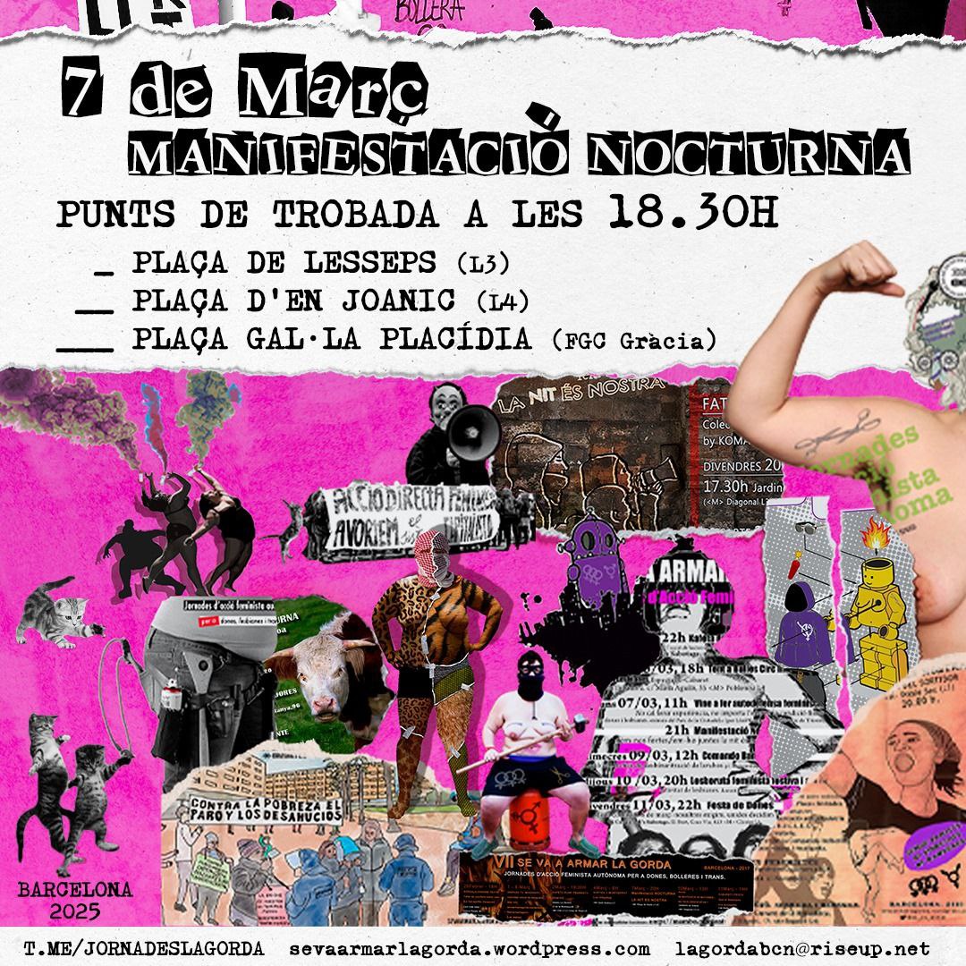 ☔️Salimos #7M maní nocturna pa'quemar todo🔥⚡💥
👊🏾NI patria, ni amo, ni dios
🌊Somos las márgenes en movimiento contra el sistema opresor
💥Contra ley Extranjería
💥Contra el módulo de MUJERES #Barcelona #CIEsNo
#Feminismo será antirracista
#OrgulloPuta👠
#TrabajoSexualEsTrabajo