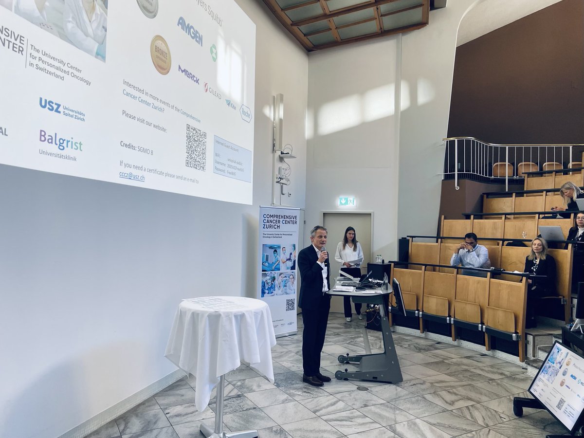 CCCZ_USZ's tweet image. Kick off to the 9th Zurich Immuno-Oncology Symposium at USZ - a day packed with great presentations awaits, you can join us online: usz.ch/en/event/9th-z…