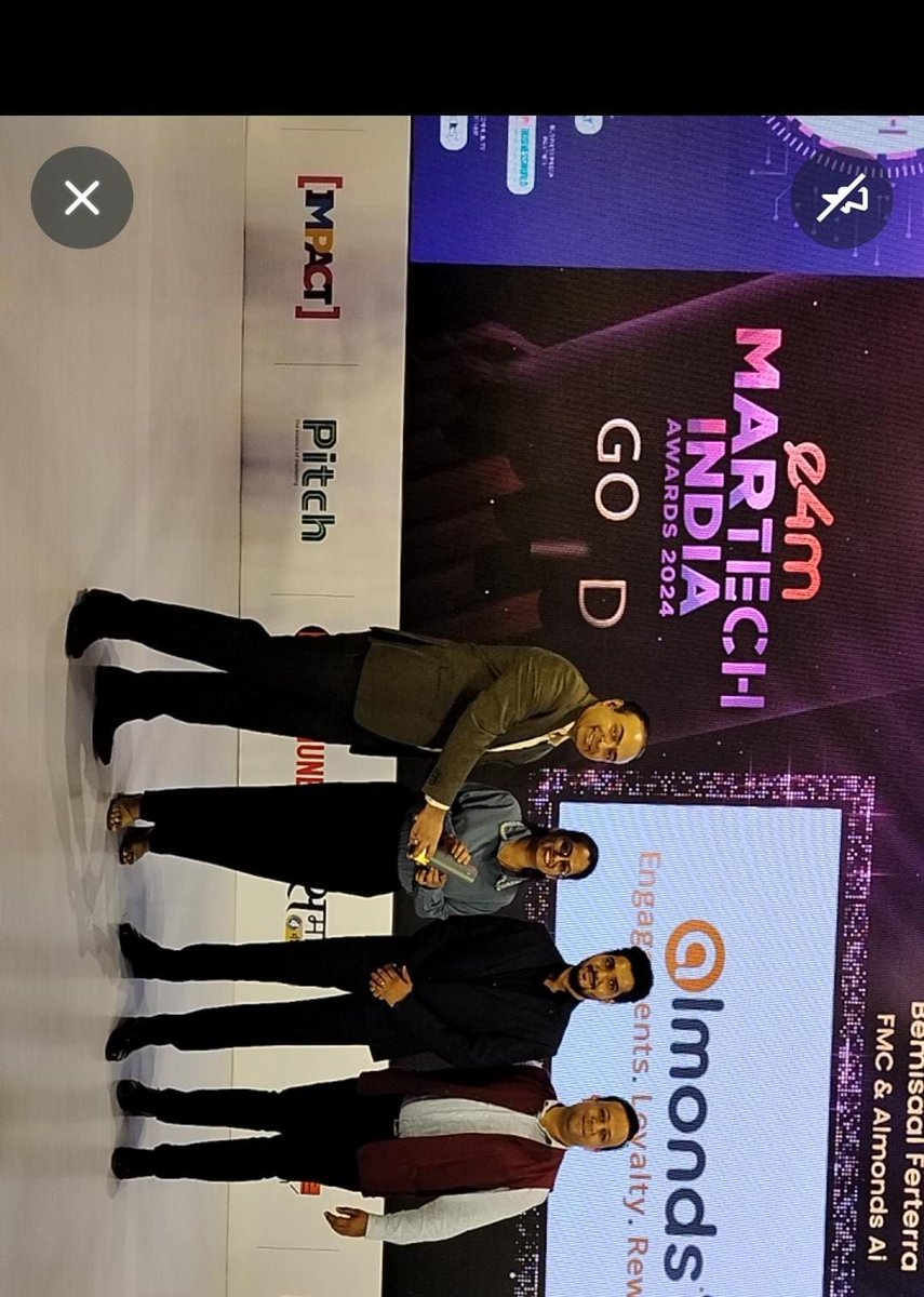 e4mevents's tweet image. Applauding Excellence in Marketing Technology! 👏The #e4mMarTechIndia Awards celebrate those who redefine the industry with innovation and impact. ✨

🏆 Category: Best Use of MarTech - Agriculture

🌟 Achievers: #BigHaat India x #Netcore Cloud, and #FMC Corporation &amp;amp; #Almonds Ai
