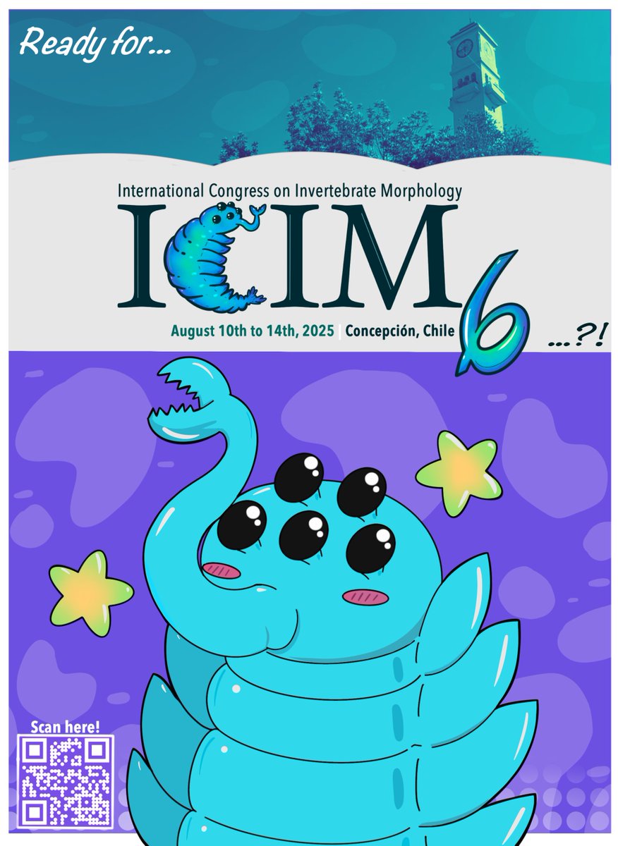 🚀 Exciting news! The ICIM6 website is live! Get all the details about event info, sessions, registration, and more here: icim6.com Don't miss out on this  opportunity to connect with top research on invertebrate morphology, evolution, and developmental
biology