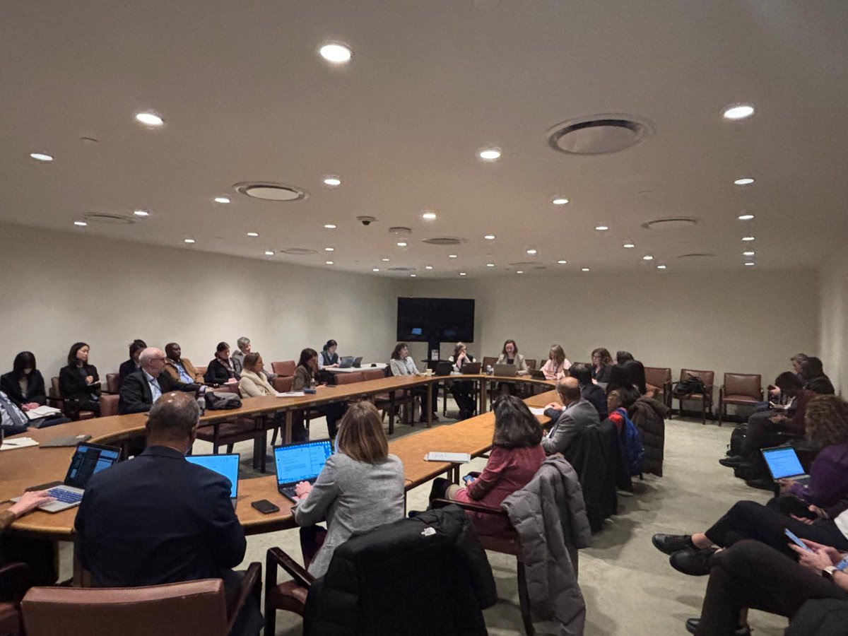 StatPoland's tweet photo. What have we learned from the global indicator framework for the 2030 Agenda? - #StatPoland, as the leader of the in-depth review of this issue in the #UNECE Region, co-organized a side event #UN56SC together with @StatsSweden and @UNECE. https://t.co/393clFyi7e