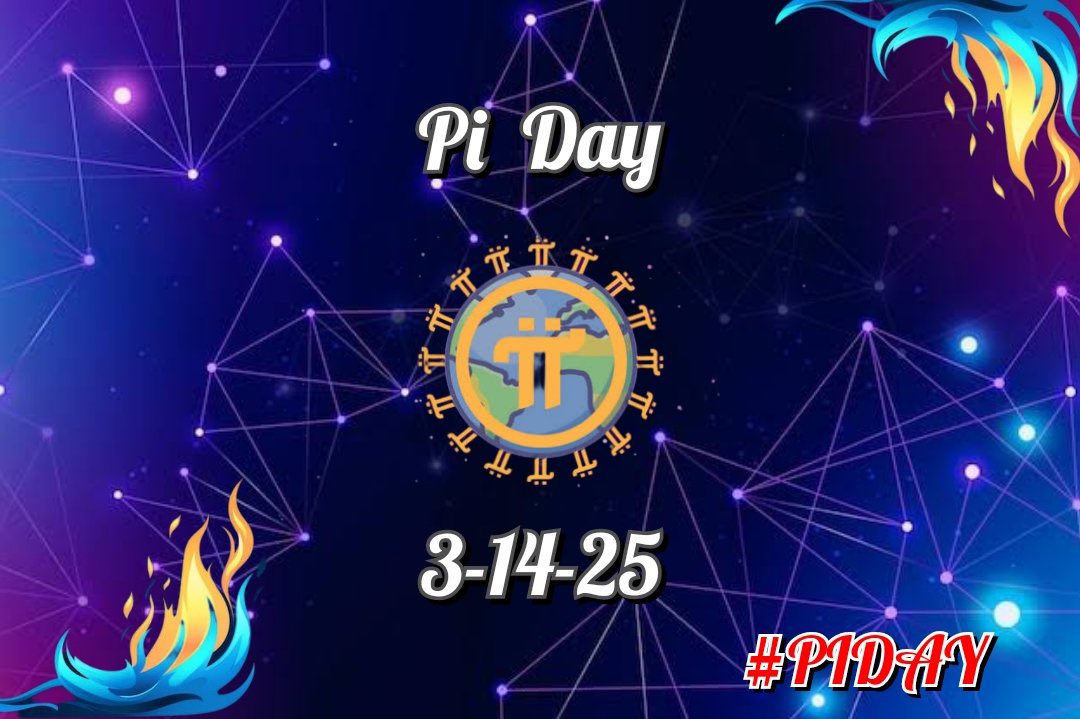 Next Friday marks Pi Day25! 🎉 Let’s continue building our Pi profiles and mining Pi around the clock. Patience is key as we await historic results. Together, we can achieve great things in our Pi community. 🌟 #Piday2025 #Picoin #OpenMainNet