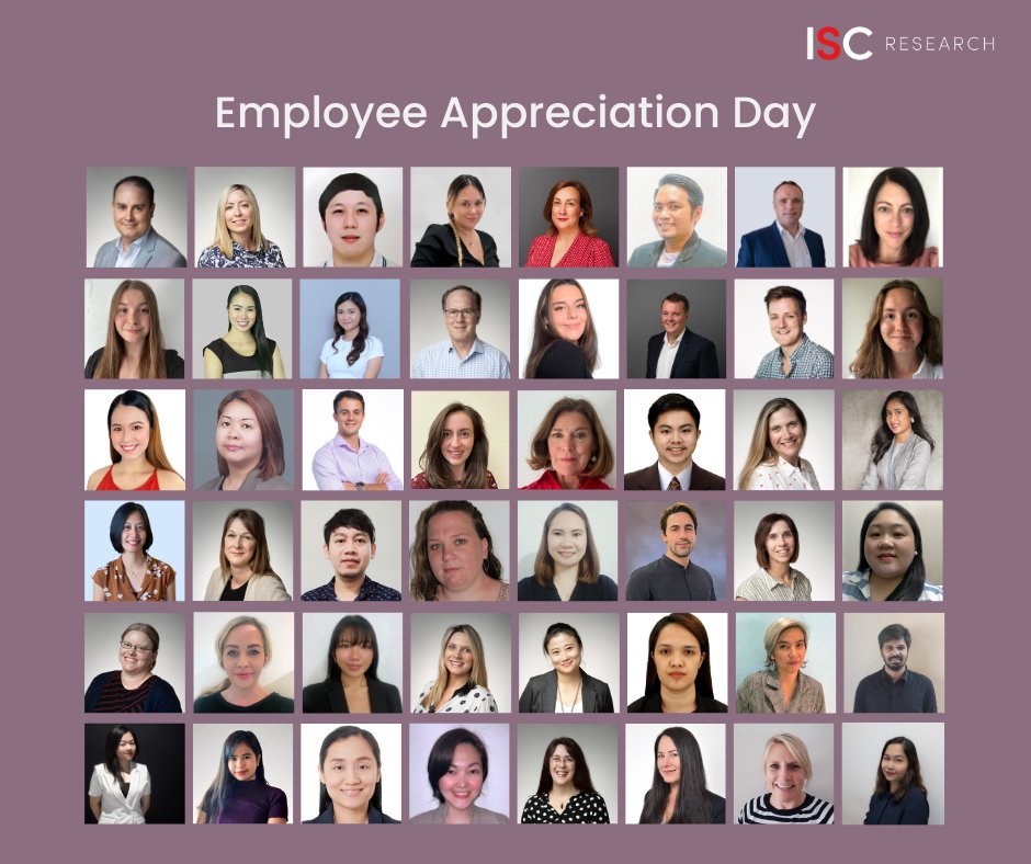 ISC_Research's tweet image. 🎉 Happy Employee Appreciation Day!
Grateful for our amazing team and all their hard work. You make us shine!
#EmployeeAppreciationDay