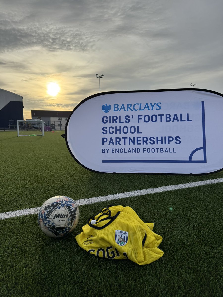 All Set ⚽️ #LetGirlsPlay #BiggestEverFootballSession