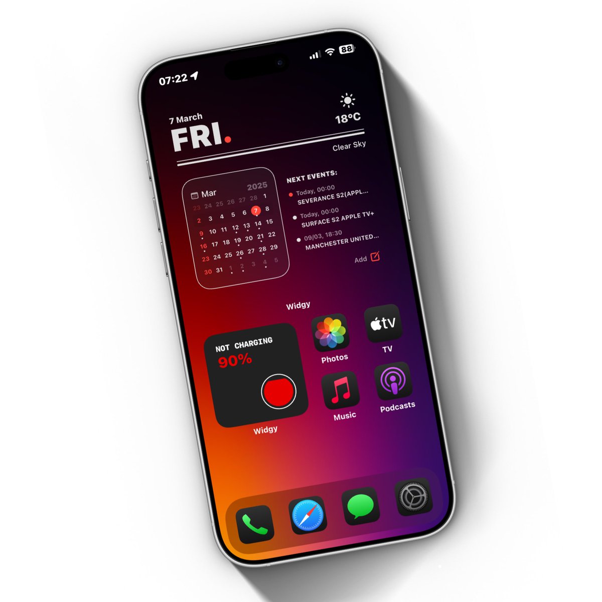 Venero_Antonio3's tweet image. Today’s setup 
#widgets from Urban and Mavka packs by @Hewoood and available here …3d67083d35.us-east-1.resend-links.com/CL0/https:%2F%…
#wallpaper by @BasicAppleGuy 
#mockup by @screenshot_pro 
#ios #Apple #iPhone