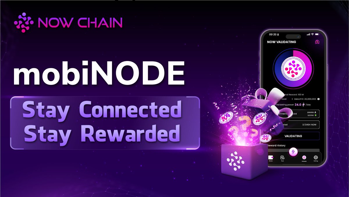 NOWChain🛬 TOKEN2049 (@nowchainx) on Twitter photo 🚨 Reminder for all Validators!
If you're not following <a href="/NOWChainX/">NOWChain🛬 TOKEN2049</a>, you might be missing out on exclusive perks and even risk your bonus privileges in mobiNODE⚠️
✅ Special validation bonuses
✅ Event rewards
✅ Important system updates
Make sure you're connected and stay in 🚨 Reminder for all Validators!
If you're not following <a href="/NOWChainX/">NOWChain🛬 TOKEN2049</a>, you might be missing out on exclusive perks and even risk your bonus privileges in mobiNODE⚠️
✅ Special validation bonuses
✅ Event rewards
✅ Important system updates
Make sure you're connected and stay in