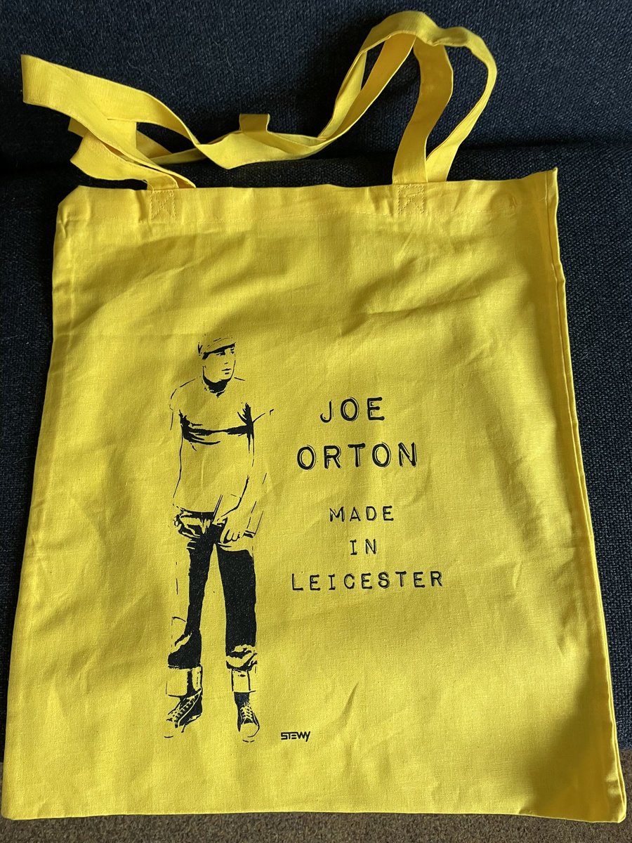 Like and repost to be entered into a draw to win a limited edition Joe Orton tote bag.