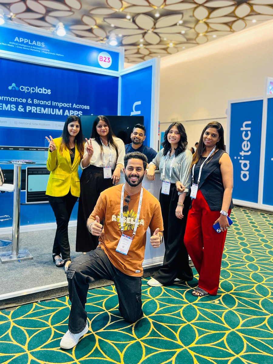 AppLabsAI's tweet image. What a ride! Wrapping up 2 incredible days at @adtechIndia, where the team explored new trends, connected with industry leaders, &amp;amp; sparked exciting conversations.
