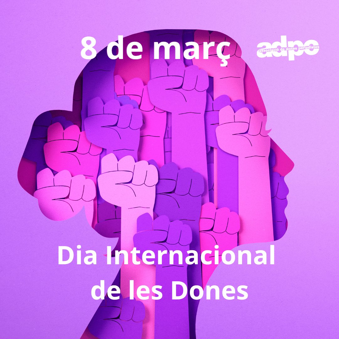 🟣 El <a href="/periodistes_cat/">Col·legi de Periodistes de Catalunya</a> i l'Associació de Dones Periodistes de Catalunya reivindiquem amb motiu del dia 8 de març un periodisme plural i igualitari.

Llegeix el manifest

bit.ly/4ivzWIC

#DiaInternacionalDeLesDones 
#feminisme
#8M