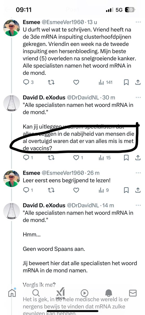 EsmeeVer1960's tweet photo. @DrDavidNL @PostvanFenna Als je begrijpend had gelezen dan wist je dat deze mensen volledig achter de vaccins stonden. https://t.co/pWr7VjXVoa