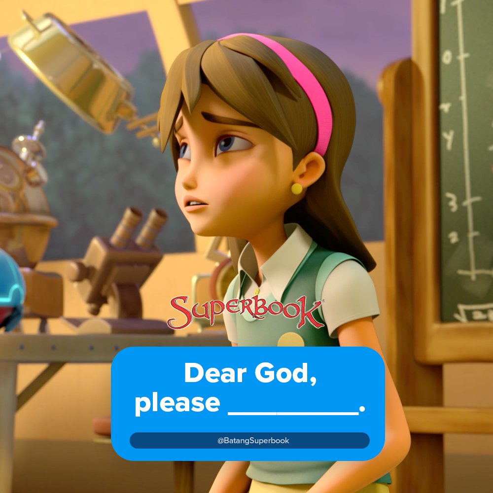 BatangSuperbook's tweet image. Ano'ng prayer mo kay Lord ngayon? 🙏🏼

#SharingTime #CompleteTheSentence