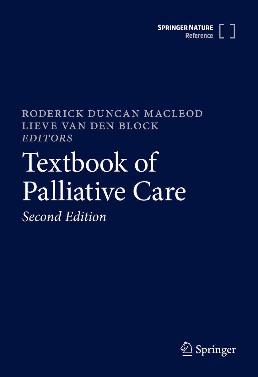 Springer Med Books (@springerclinmed) on Twitter photo NEW EDITION AVAILABLE! Textbook of Palliative Care 2nd ed. bit.ly/4btn6bz Edited by Prof. MacLeod and Prof. Van den Block, it is a unique, comprehensive, clinically relevant, and state-of-the-art Reference Work #PalliativeCare
<a href="/lvdblock/">Lieve Van den Block</a>
<a href="/rmacleod5/">Roderick MacLeod</a>
<a href="/SpringerNature/">Springer Nature</a> NEW EDITION AVAILABLE! Textbook of Palliative Care 2nd ed. bit.ly/4btn6bz Edited by Prof. MacLeod and Prof. Van den Block, it is a unique, comprehensive, clinically relevant, and state-of-the-art Reference Work #PalliativeCare
<a href="/lvdblock/">Lieve Van den Block</a>
<a href="/rmacleod5/">Roderick MacLeod</a>
<a href="/SpringerNature/">Springer Nature</a>