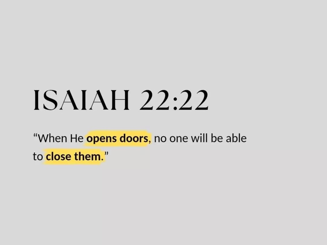 Isaiah 22:22