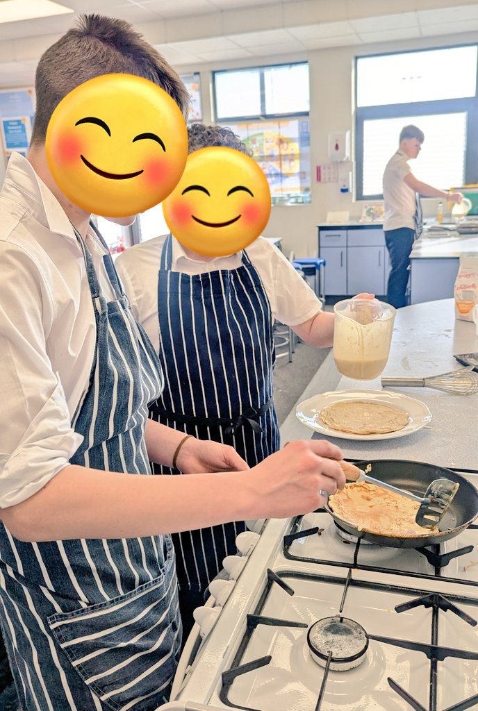 Pancake day with our Innovate provision! Good work guys! 🥞 #FoodStudies
