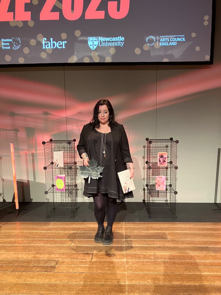 Jenni Fagan won the The Gordon Burns Prize 2025 last night for her incredibly powerful book OOTLIN. She is such a worthy winner