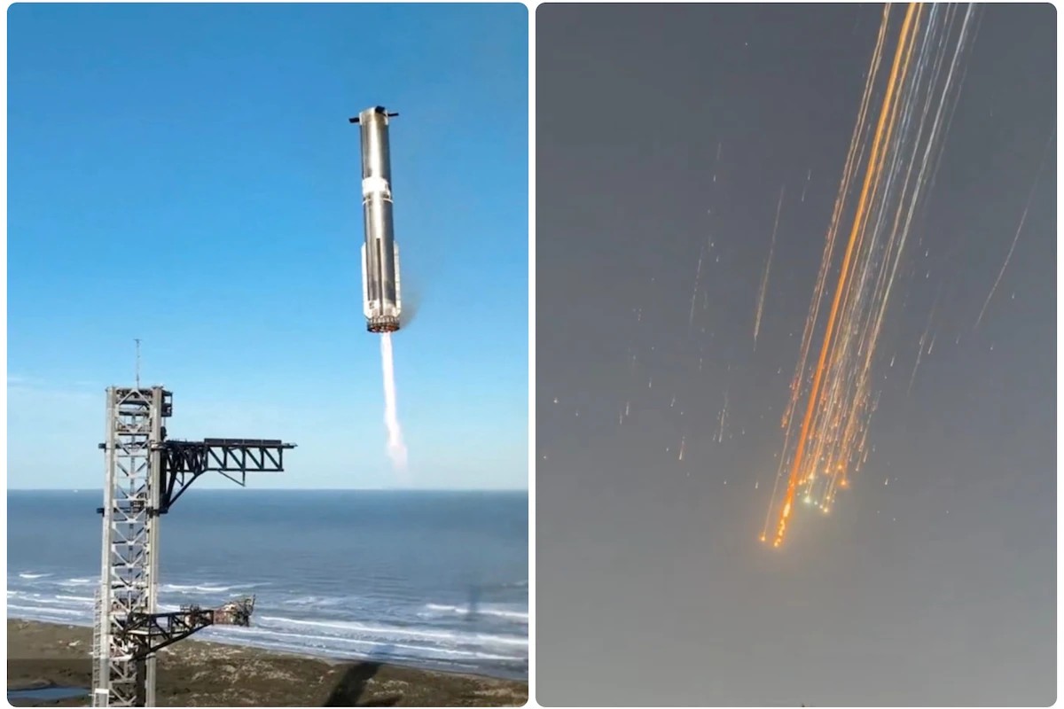 hdomb56's tweet image. A gauche Space X explose, à droite  Ariane 6 trace sa route. Alors Elon et Donald toujours convaincus que l'UE est composée de pays lambda ?!!!