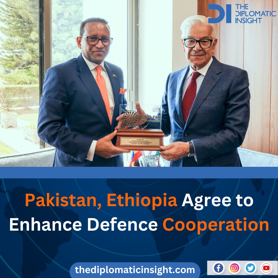 DiplomaticIns's tweet image. Pakistan and Ethiopia have agreed to enhance bilateral, 

regional and multilateral cooperation, especially in the 

areas of defence, technology and aviation sectors.

thediplomaticinsight.com/pakistan-ethio…

#Pakistan #Ethiopian #defencecapability #technologybase #ethiopiasabundance…