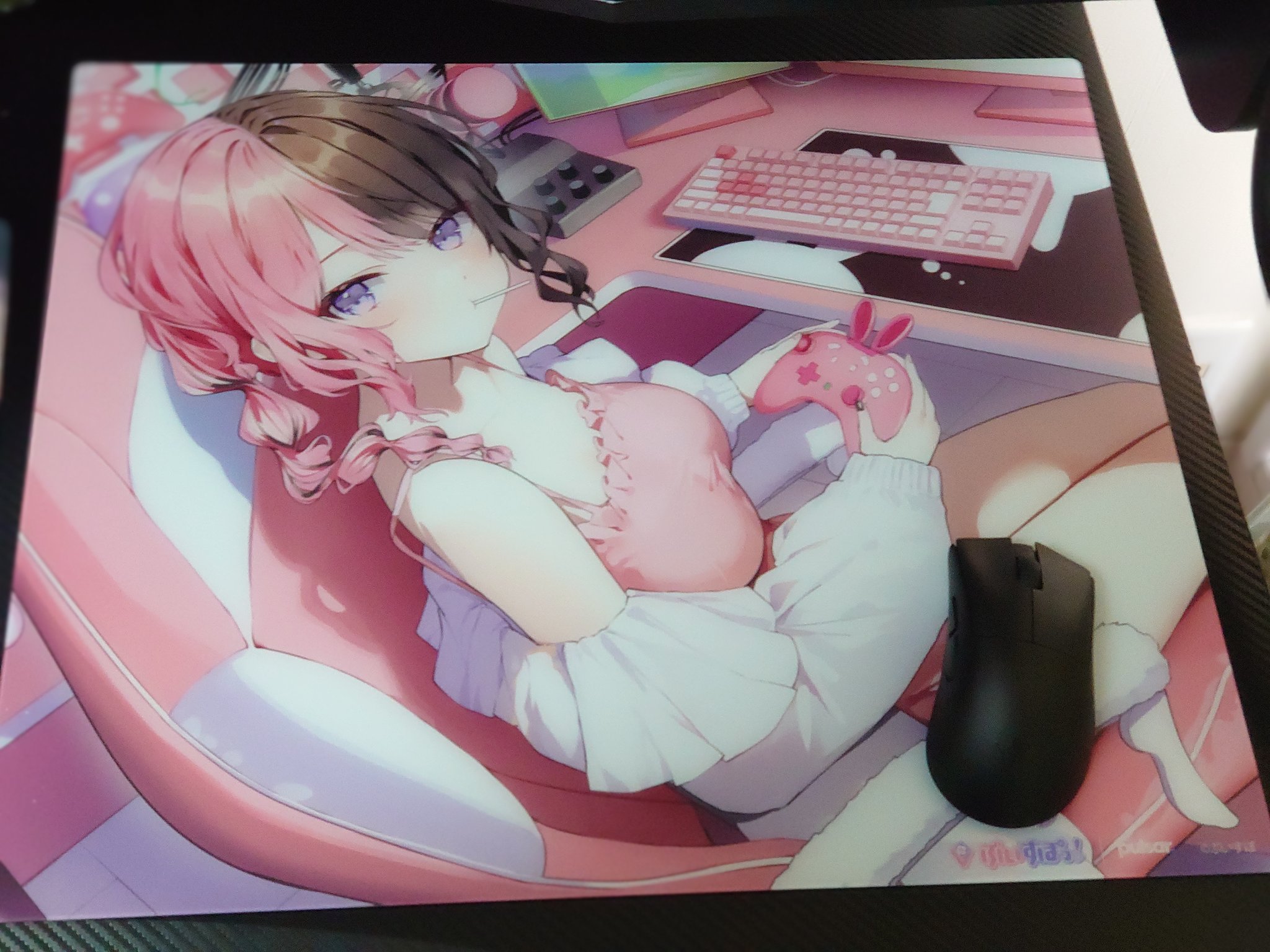 VSPO! GEAR ガラスマウスパッド 橘ひなの