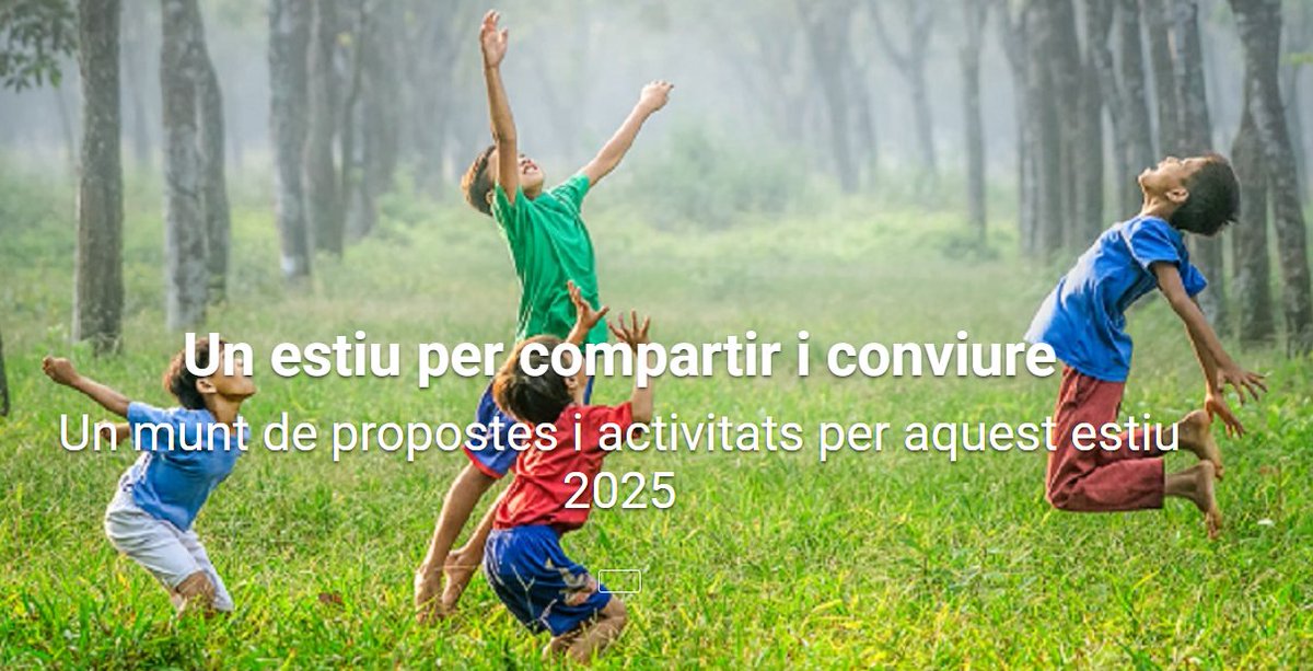 ☀Vols gaudir d'un estiu on compartir experiències inoblidables?

👉Ja pots triar les teves #ColòniesEstiu entre un munt de propostes... accac.cat/coloniesestiu

🏡I si ets un grup i prefereixes una estada a la teva mida, no triguis i cerca la teva casa...
accac.cat/casesdecolonie…