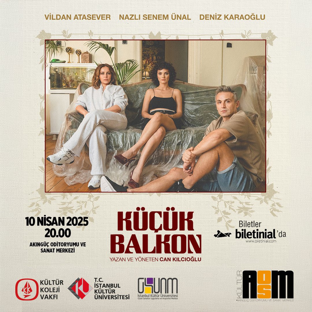 İki kişilik bir ilişki hikayesi gibi başlayan Küçük Balkon, "abla"nın, aniden eve girişiyle yön değiştirip bir abla-kardeş hesaplaşması ve sıkı bir kız kardeşlik hikayesine dönüşür. Vildan Atasever, Nazlı Senem Ünal ve Deniz Karaoğlu'nun başrollerini paylaştıkları Küçük Balkon,