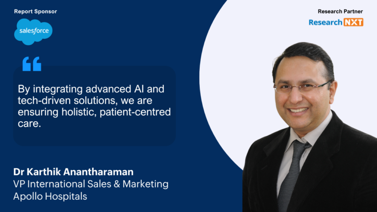 ResearchNXT's tweet photo. Is AI the future of healthcare? 
Dr. Karthik Anantharaman (@HospitalsApollo) discuss diagnostics and chronic disease management, now powered by AI. 
Get the full report: https://t.co/tYIH95PK50 

#ai #healthcare #patientcare #innovation #salesforce #Apollo #ResearchNXT https://t.co/RWjZ6W72H1