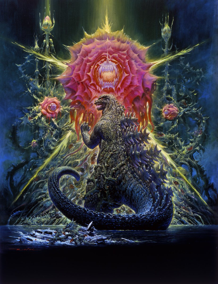 ◤GODZILLA THE ART by CEKAI 情報①◢ 世界的なイラストレーター生賴